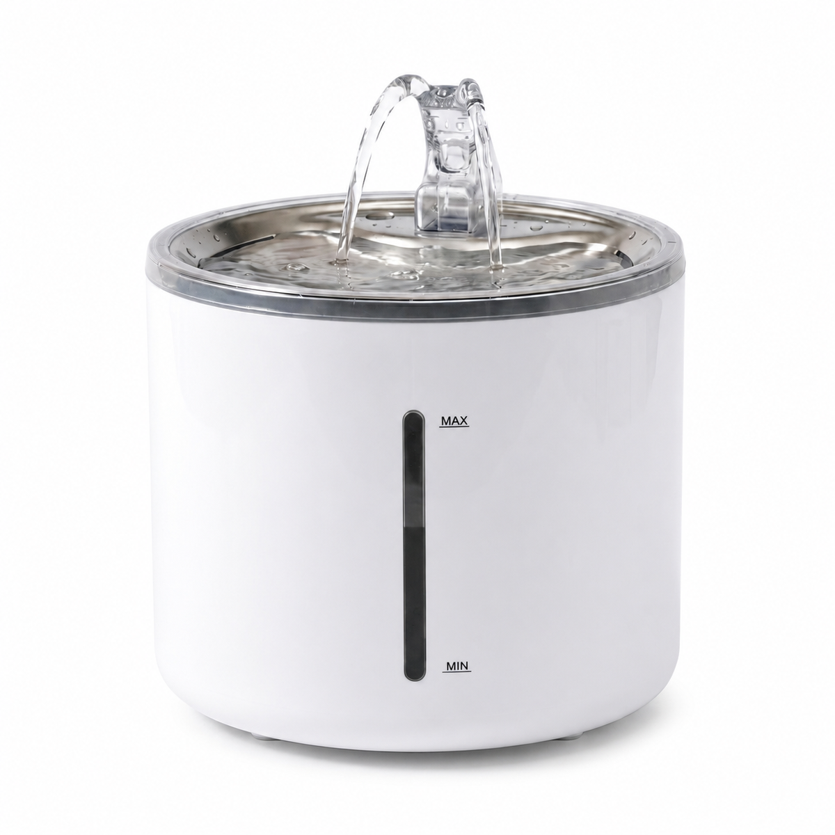 Fontaine automatique en acier inoxydable pour chat Pour toi Mon chat