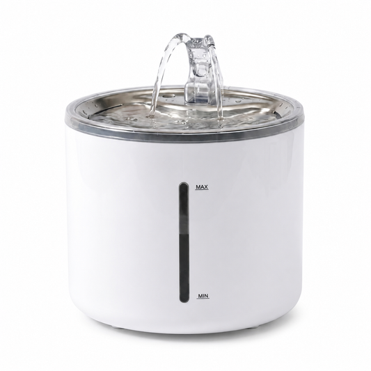 Fontaine automatique en acier inoxydable pour chat Pour toi Mon chat
