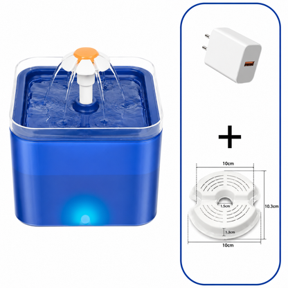 Fontaine à eau pour chats avec éclairage LED Pour toi Mon chat