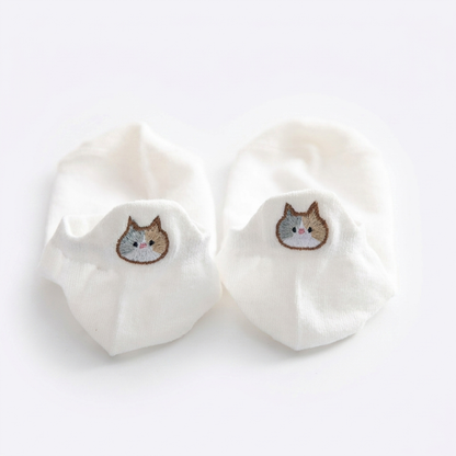 Cadeau Fan De Chat Chaussettes Avec Motif Chat Aux Talons Pour toi Mon chat