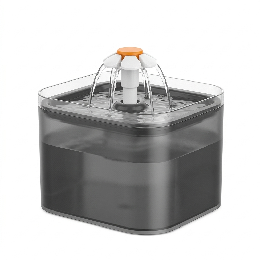 Fontaine à eau pour chats avec éclairage LED Pour toi Mon chat
