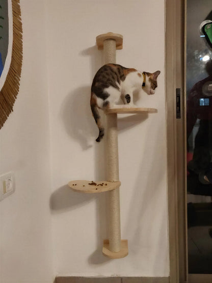 Arbre à gratter en sisal naturel pour chat Pour toi Mon chat
