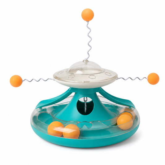 Jouet pour Chat Distributeur de Croquettes - Tournichat™ Pour toi Mon chat
