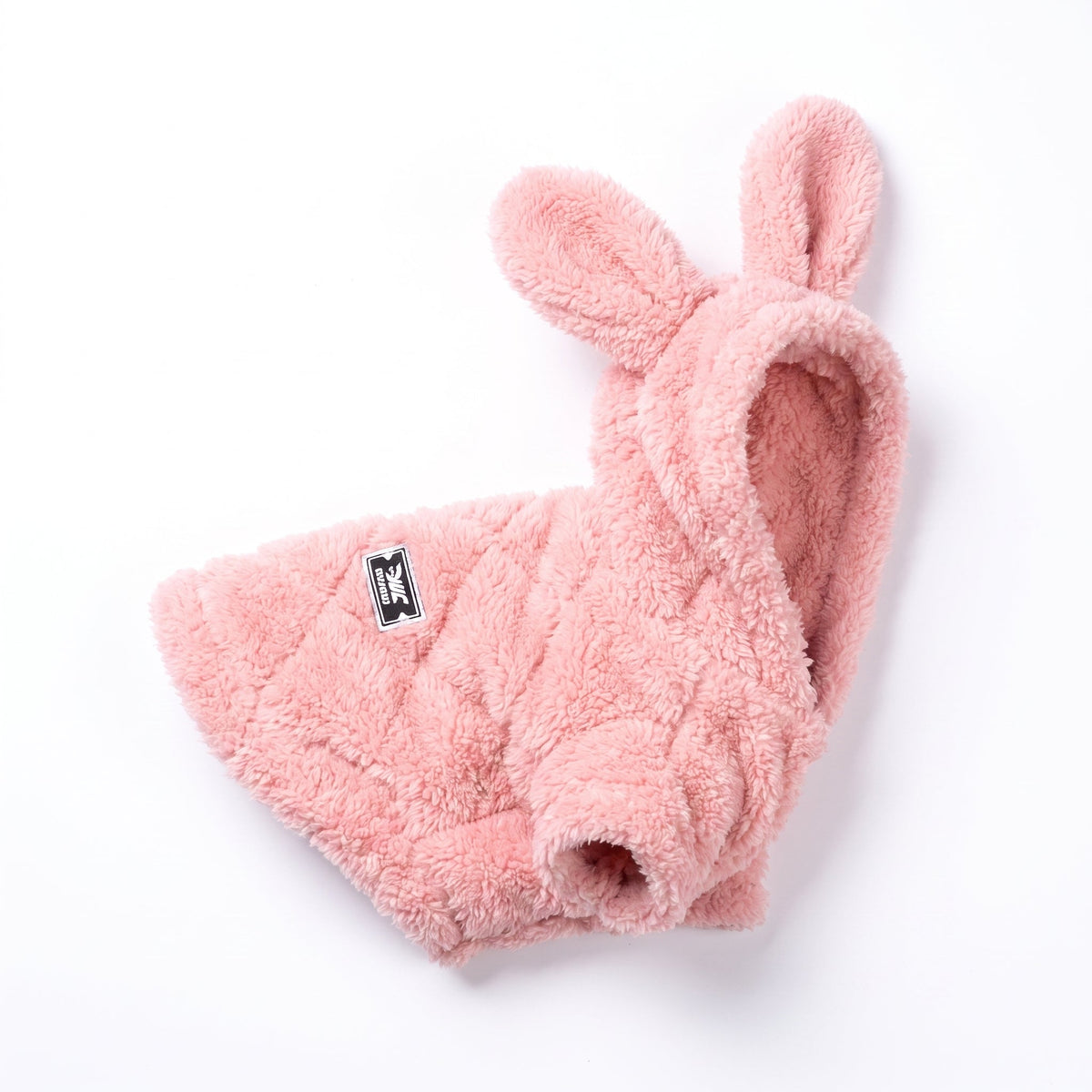 Manteau pour Chat Molletonné avec des Oreilles de Lapin pour l'Hiver Pour toi Mon chat