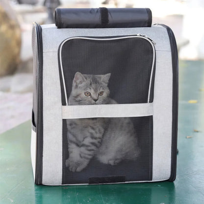 Sac de transport à bandoulière pour chat Pour toi Mon chat