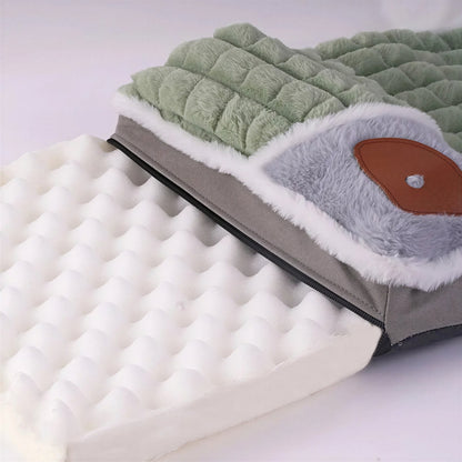 Tapis de lit doux et luxueux pour chat Pour toi Mon chat