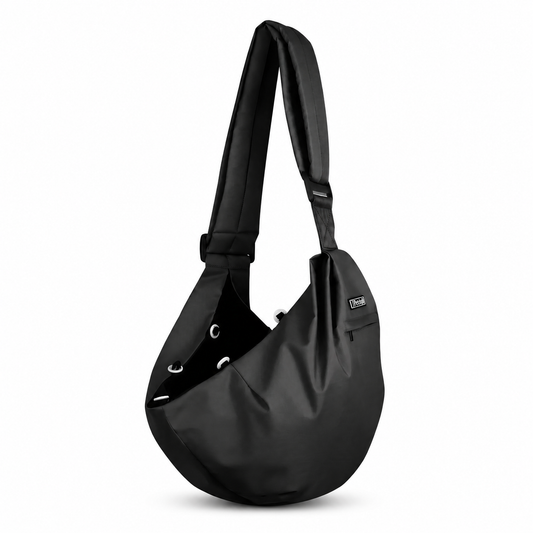 Sac à bandoulière portable en nylon pour chat Pour toi Mon chat