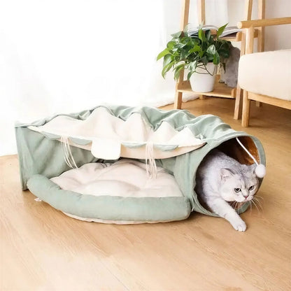 Jouet pour Chat Lit Tunnel Pliable Pour toi Mon chat