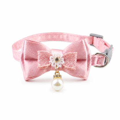 Collier avec gros nœud papillon pour gros chat Pour toi Mon chat