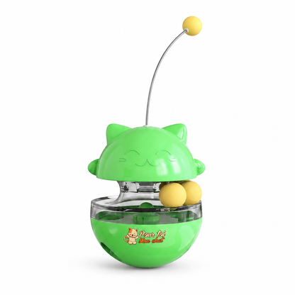 Jouet Distributeur de Friandises pour Chat - Chat’Culbuto™ Pour toi Mon chat