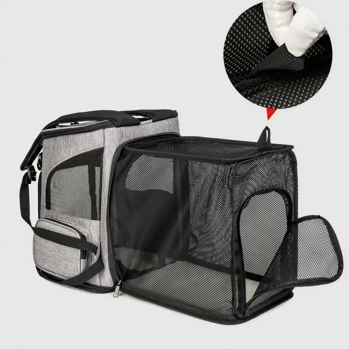 Sac à Dos de Voyage Respirant pour Chat Pour toi Mon chat