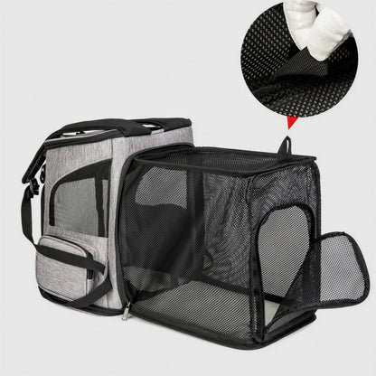 Sac à Dos de Voyage Respirant pour Chat Pour toi Mon chat