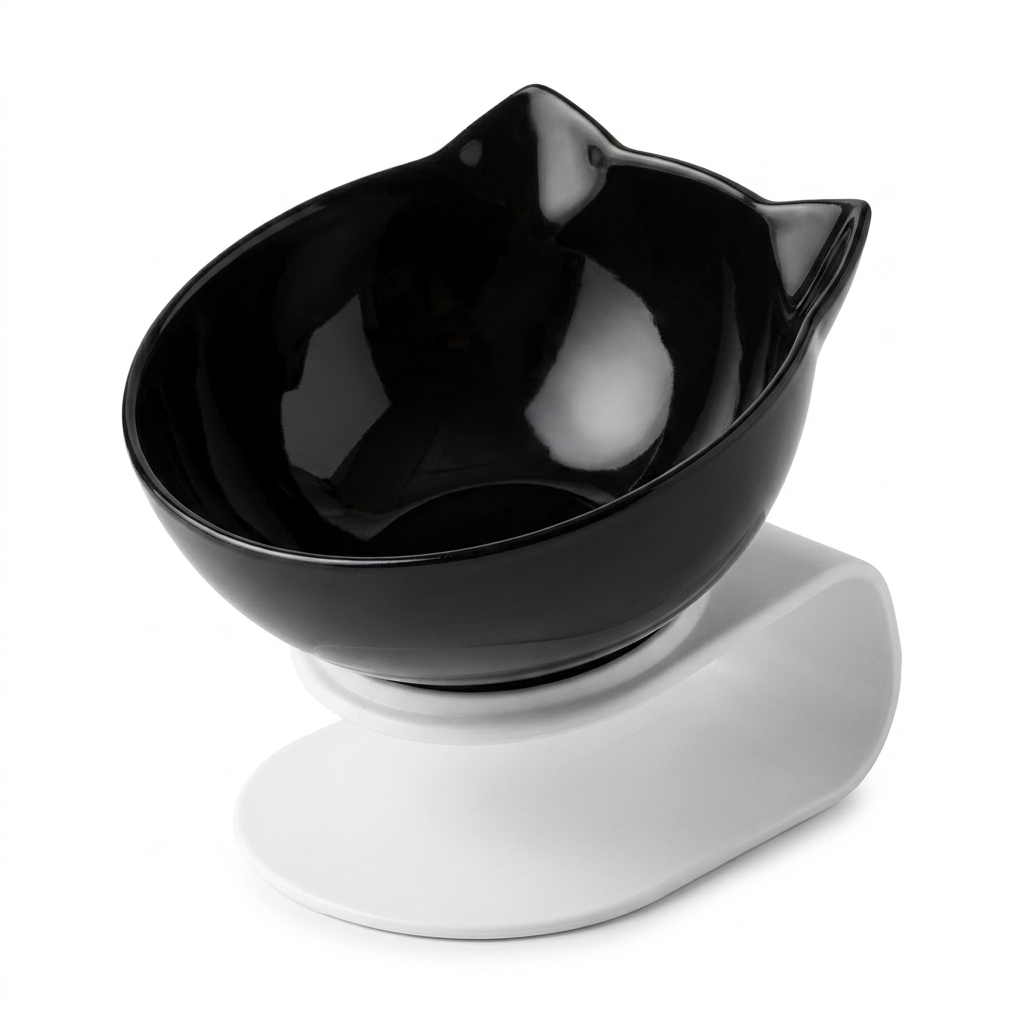 Gamelle Tête de Chat 2 en 1 - Cat'Twin'Bowl™ Pour toi Mon chat