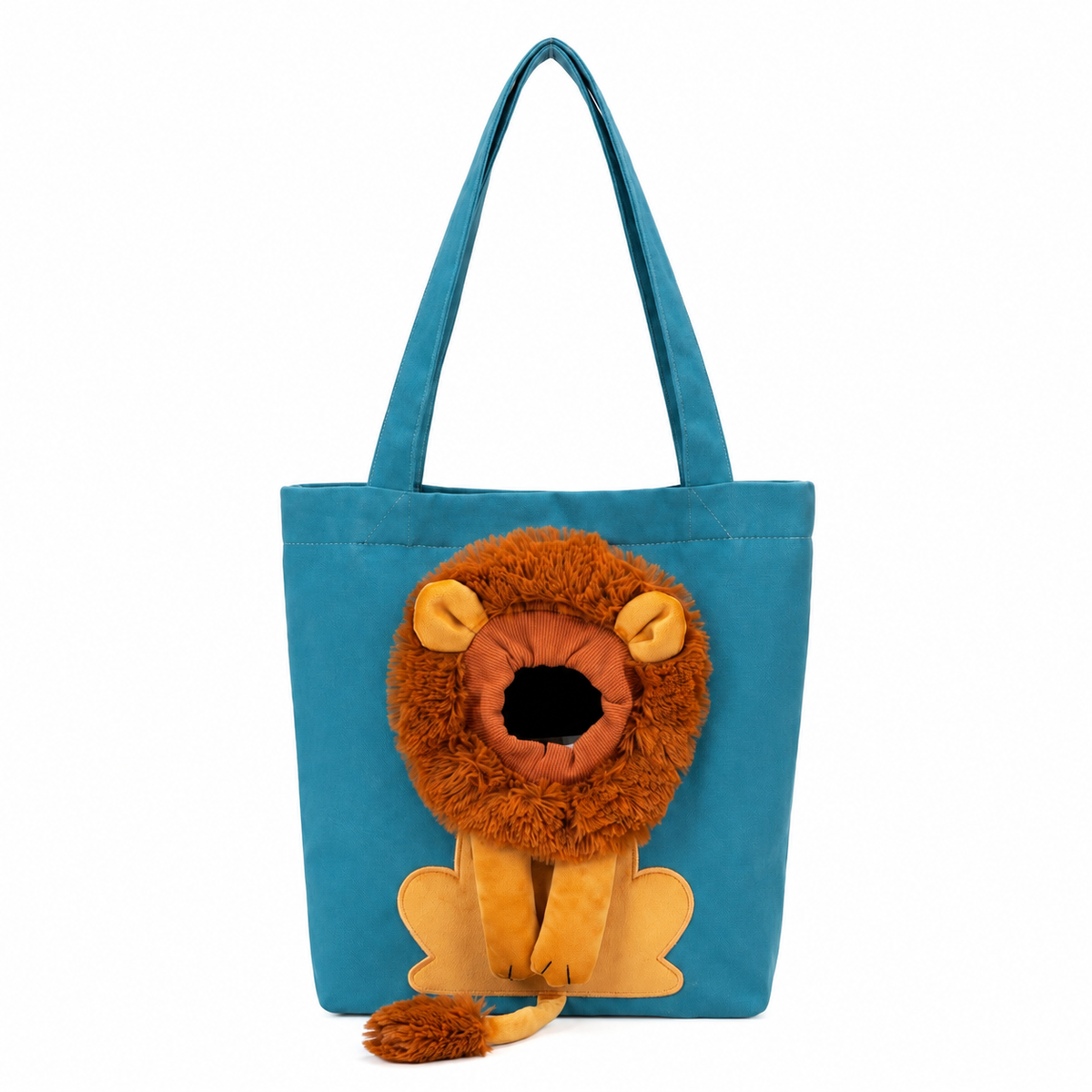 Sac à main portable à design de lion pour chat Pour toi Mon chat