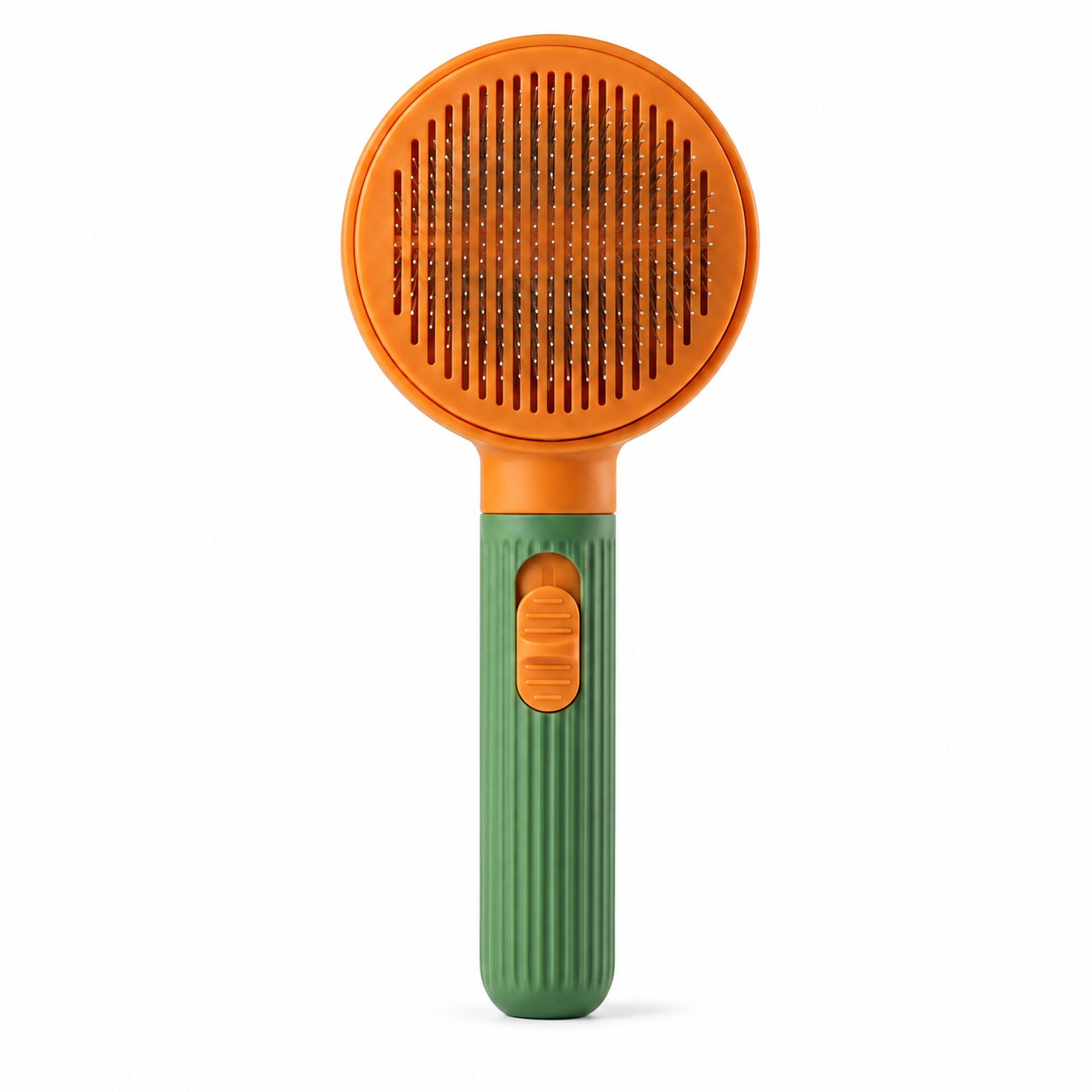 Brosse Chat Poil Long avec Bouton Autonettoyant - vue 1