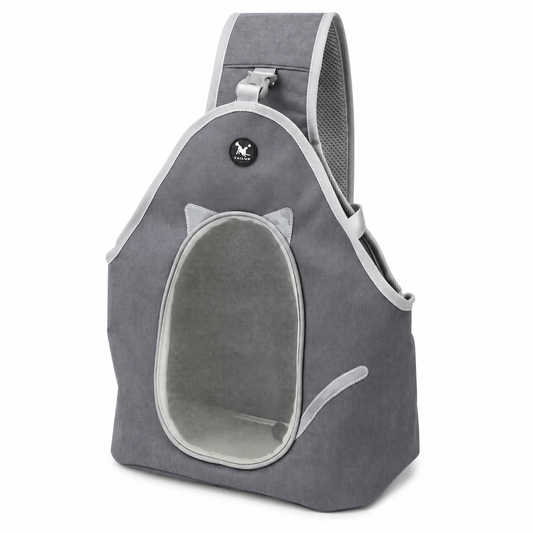 Sac à bandoulière respirant pour chat Pour toi Mon chat