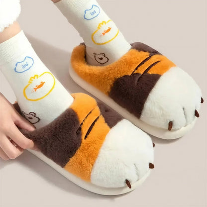 Cadeau Fan De Chat Chausson Patte De Chat Avec Petites Griffes Pour toi Mon chat