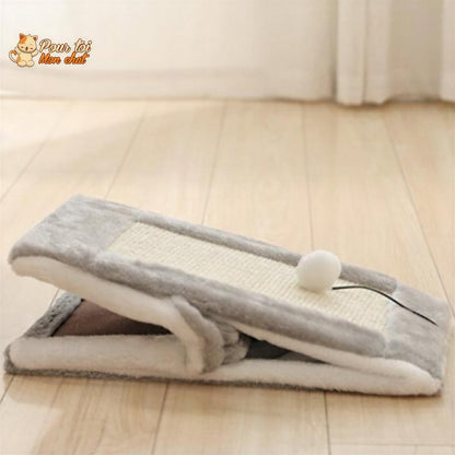 Niche pour Chat avec Grattoir - Crazybed™ Pour toi Mon chat