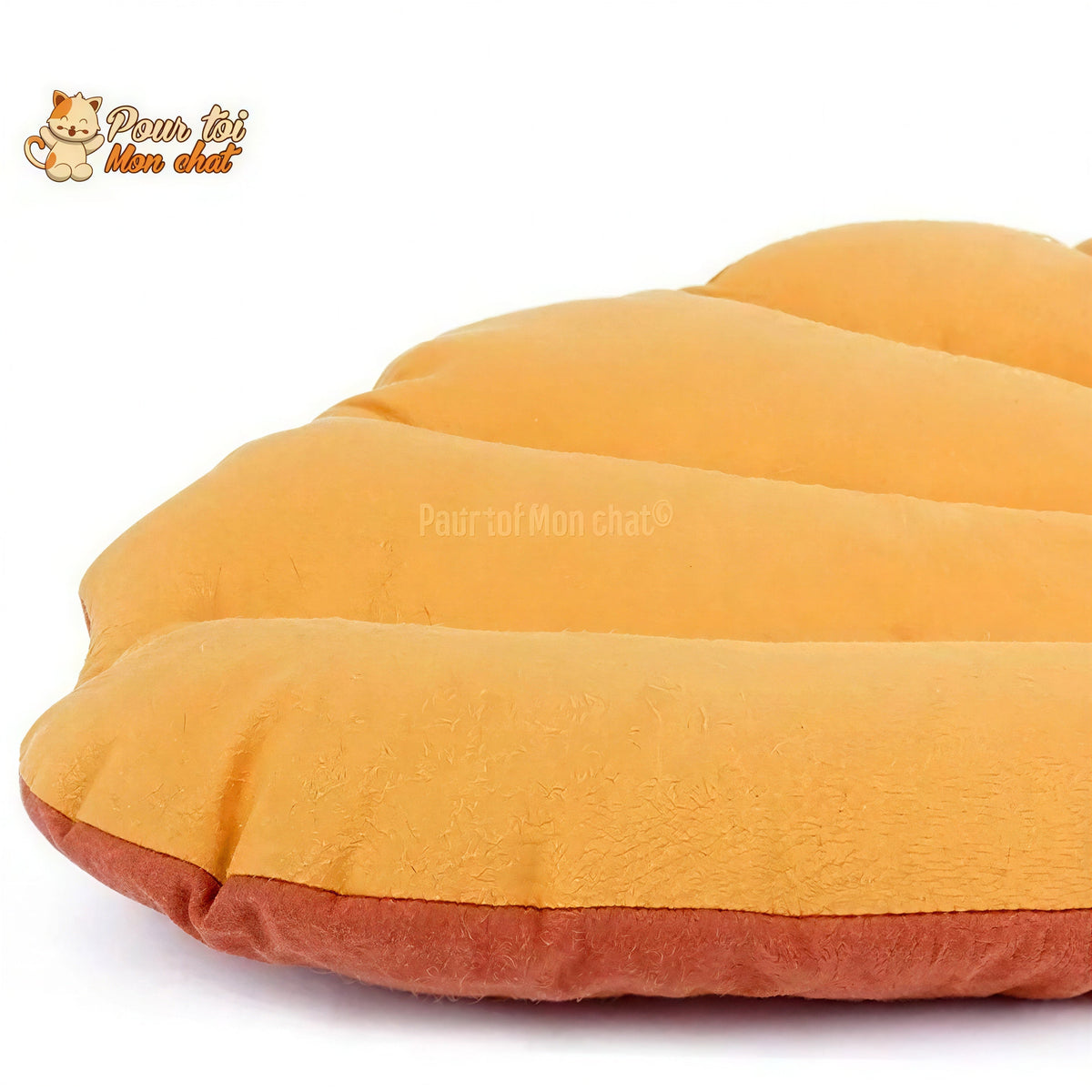TAPIS, LIT, COUSSIN DOUX EN FORME DE FEUILLE POUR CHAT – FEUILL’À’CHAT™ Pour toi Mon chat