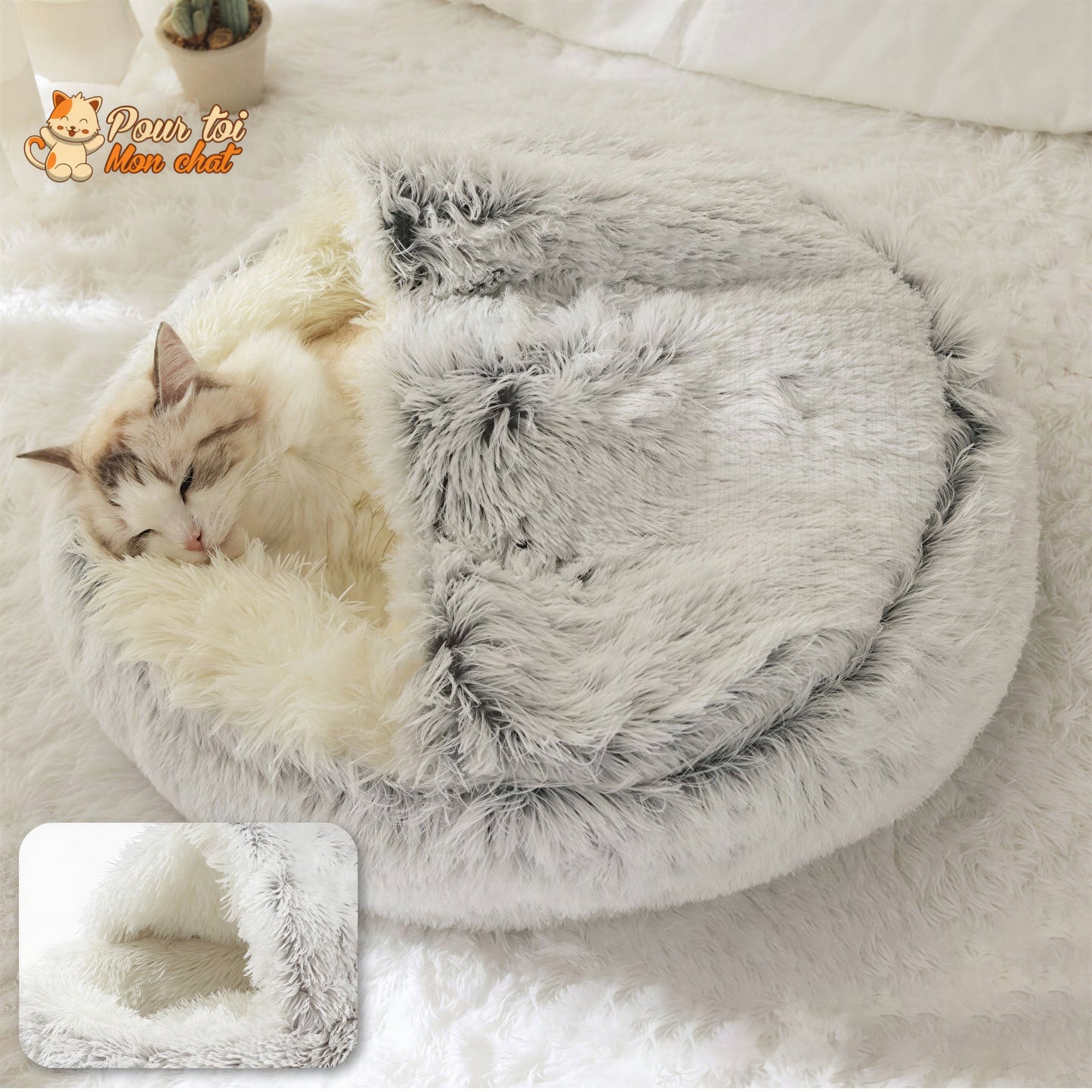 Coussin Moelleux - Niddouillet™ Pour toi Mon chat