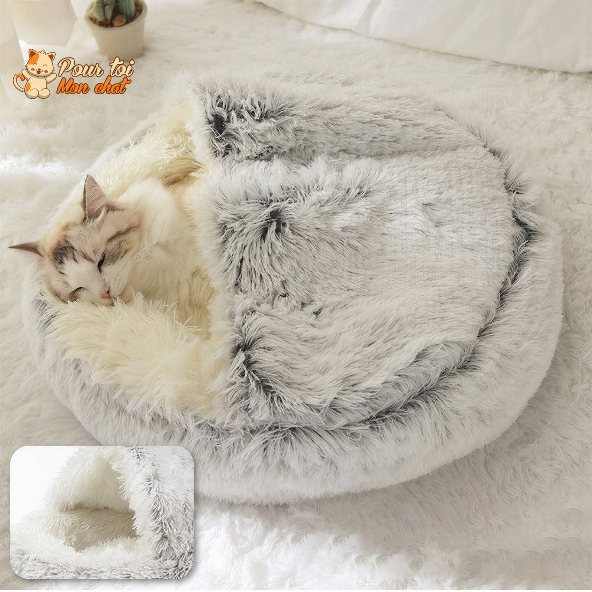 Coussin Moelleux - Niddouillet™ Pour toi Mon chat
