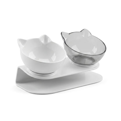 Gamelle Tête de Chat 2 en 1 - Cat'Twin'Bowl™ Pour toi Mon chat