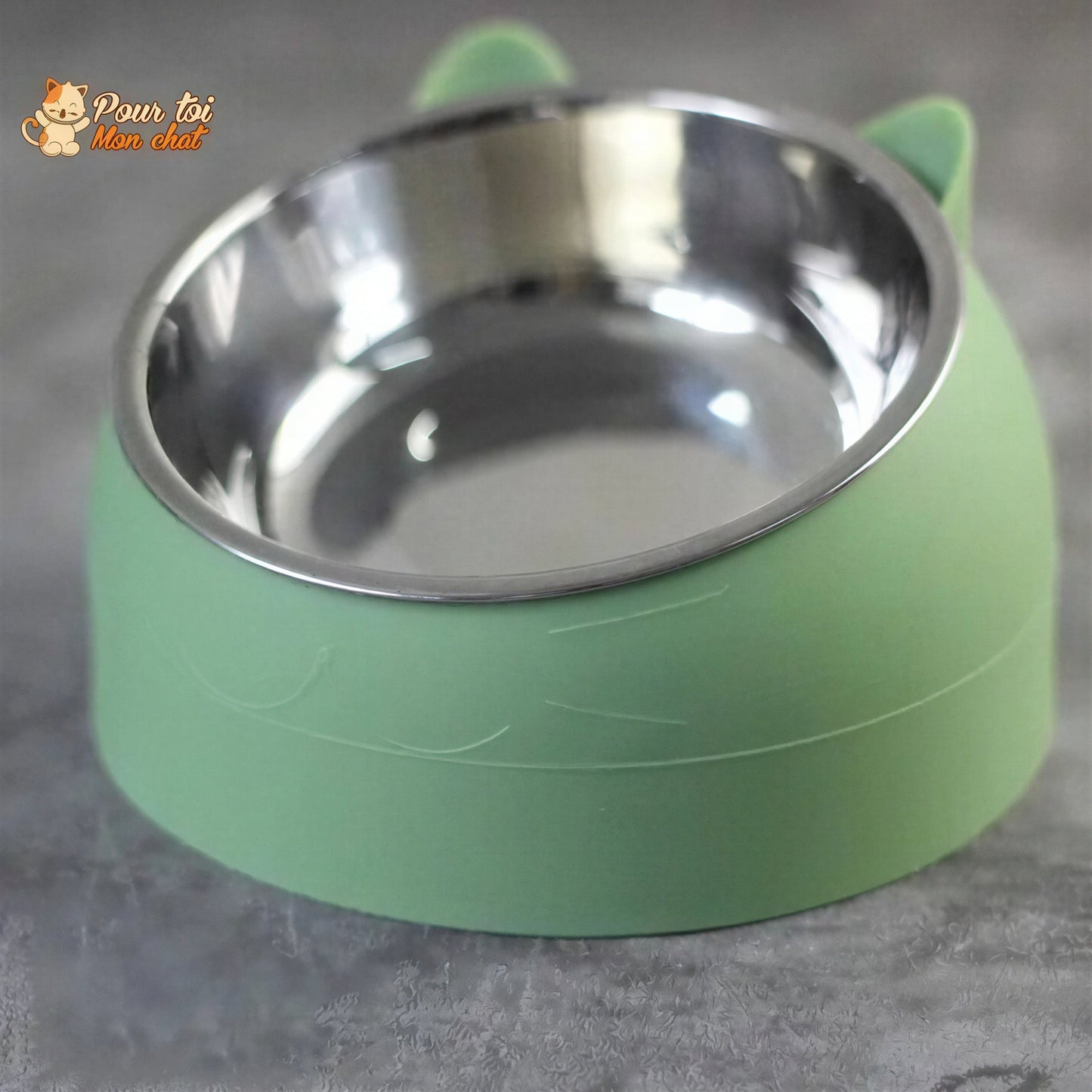 Gamelle Inclinée pour Chat - KittyBowl™ Pour toi Mon chat