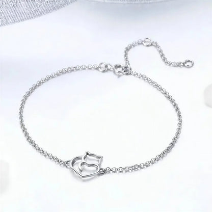 Cadeau pour Fan de Chat Style Bracelet Ajustable Pour toi Mon chat