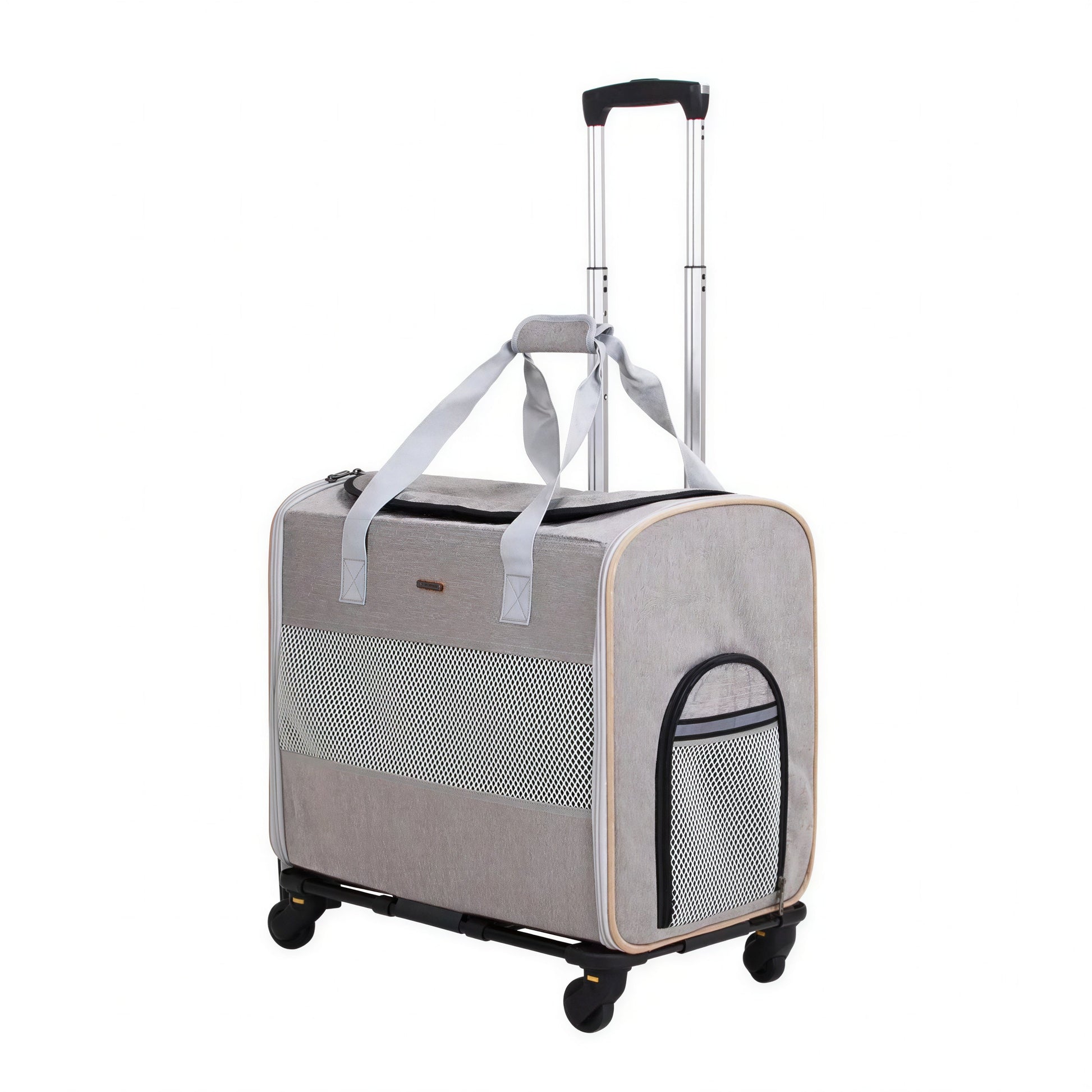 Sac portable télescopique à roulettes pour chat Pour toi Mon chat