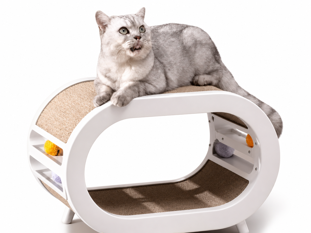 Griffoir ludique, design et spacieux pour chats Pour toi Mon chat