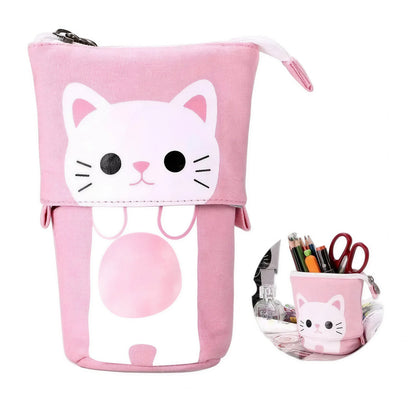 Trousse à crayons rétractable à motif de chat mignon Pour toi Mon chat