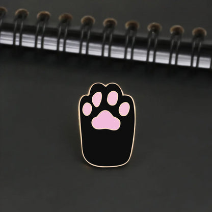 Épingles pin's colorées de pattes de chat Pour toi Mon chat
