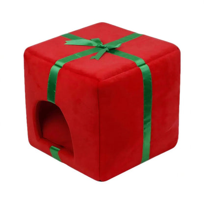 Niche Pour Chat En Forme De Cadeau De Noël Pour toi Mon chat