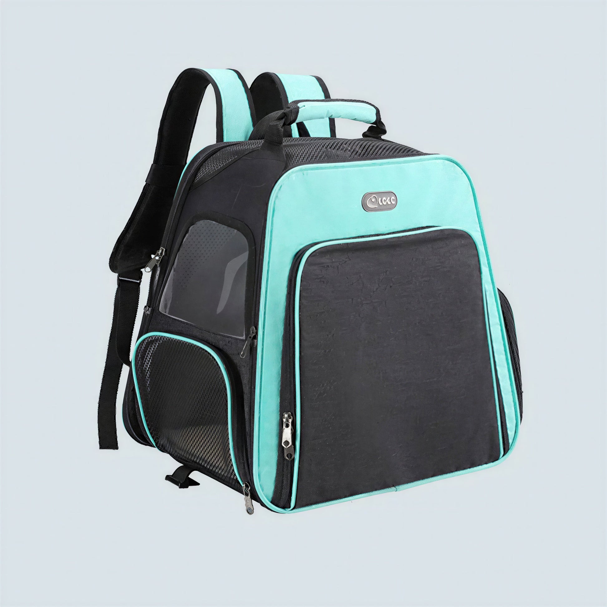 Sac à dos pliable et respirant avec fermeture éclair de sécurité pour chat Pour toi Mon chat