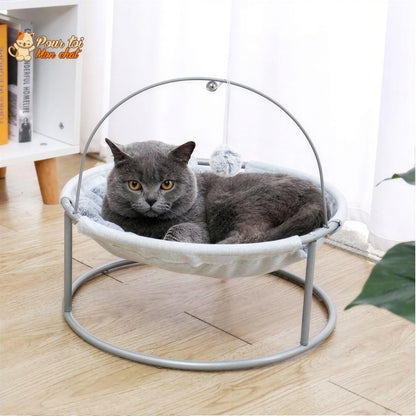 Panier Suspendu avec un Jouet - Hamac4cat™ Pour toi Mon chat