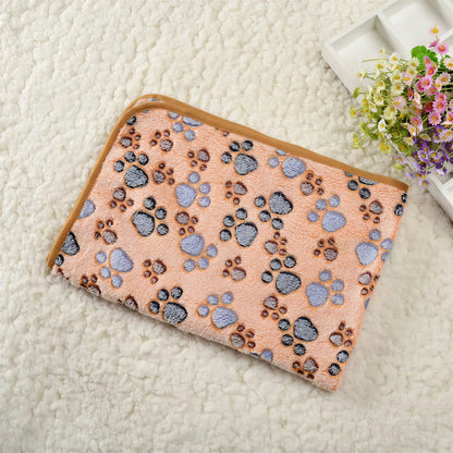 Tapis Rafraichissant Chat avec Motifs en Forme de Pattes - vue 4