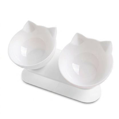 Gamelle Tête de Chat 2 en 1 - Cat'Twin'Bowl™ Pour toi Mon chat