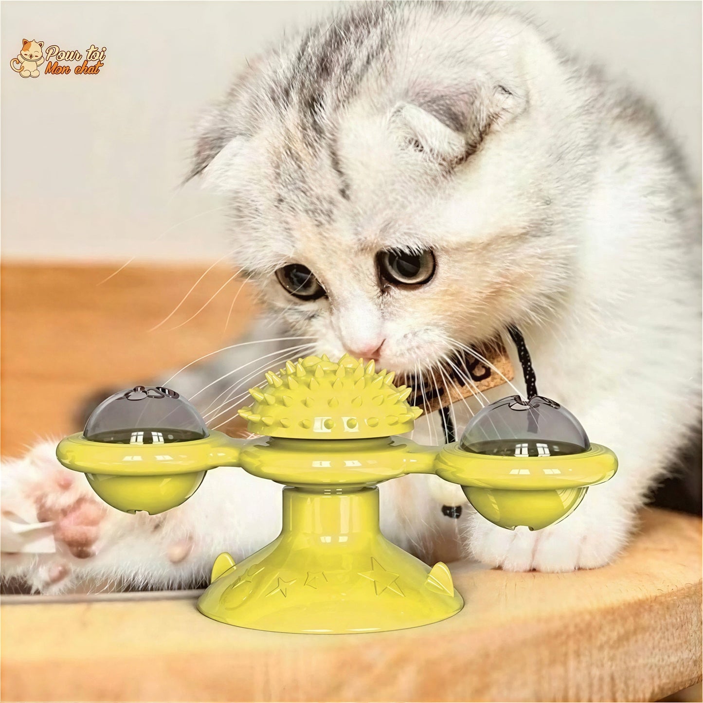Jeu Mobile Tournant - Toupie'Cat™ Pour toi Mon chat