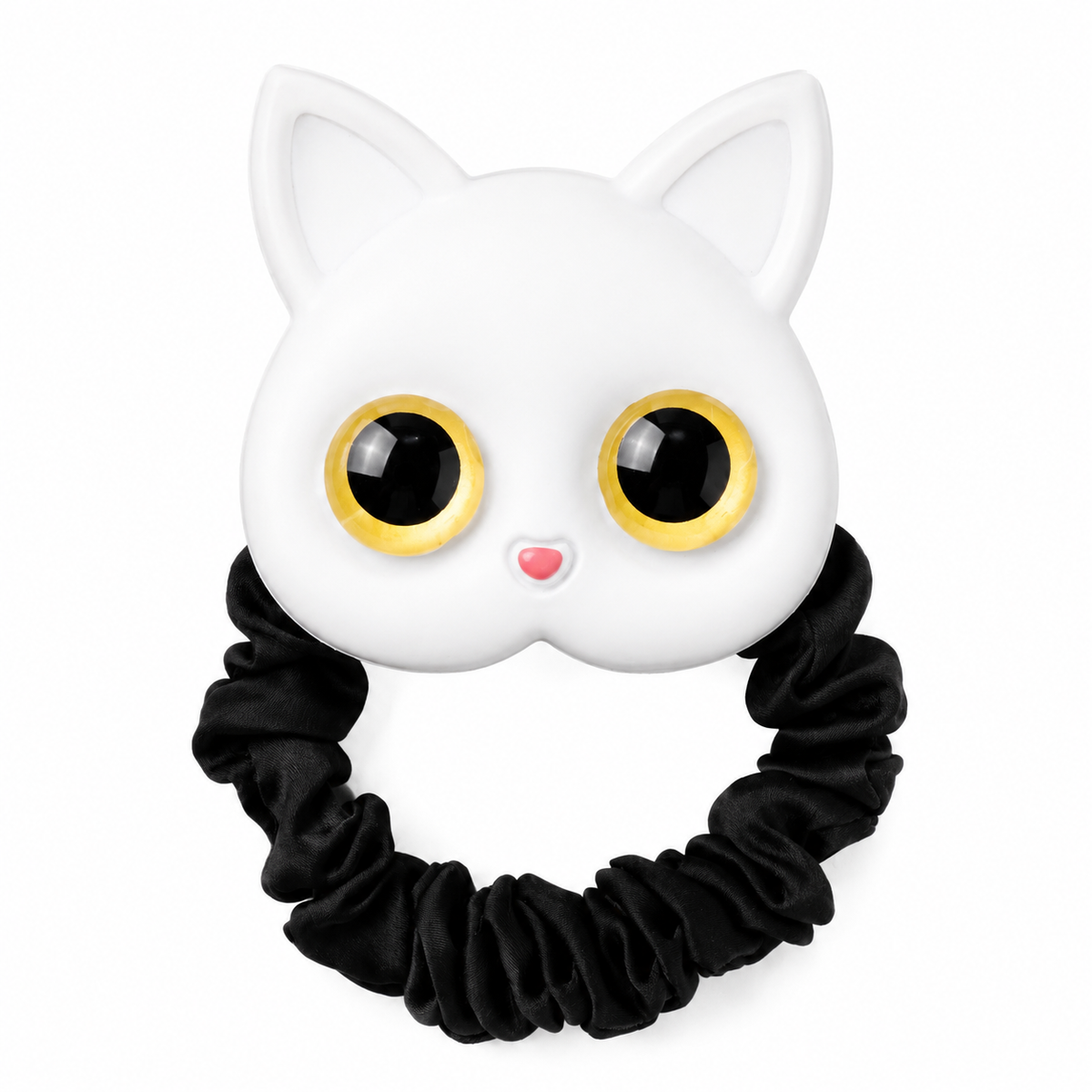 Élastique pour cheveux en soie en forme de chat Pour toi Mon chat