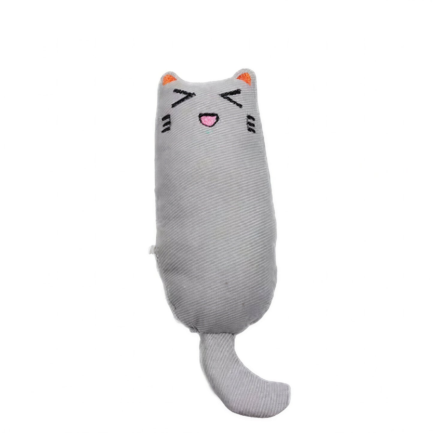Jouet en peluche pouvant être garni d’herbe à chat - MonDoudouChat™ Pour toi Mon chat