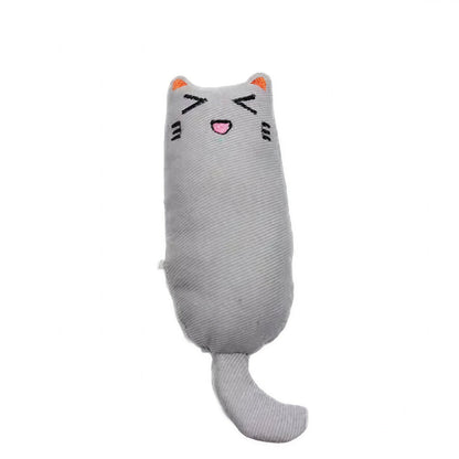 Jouet en peluche pouvant être garni d’herbe à chat - MonDoudouChat™ Pour toi Mon chat