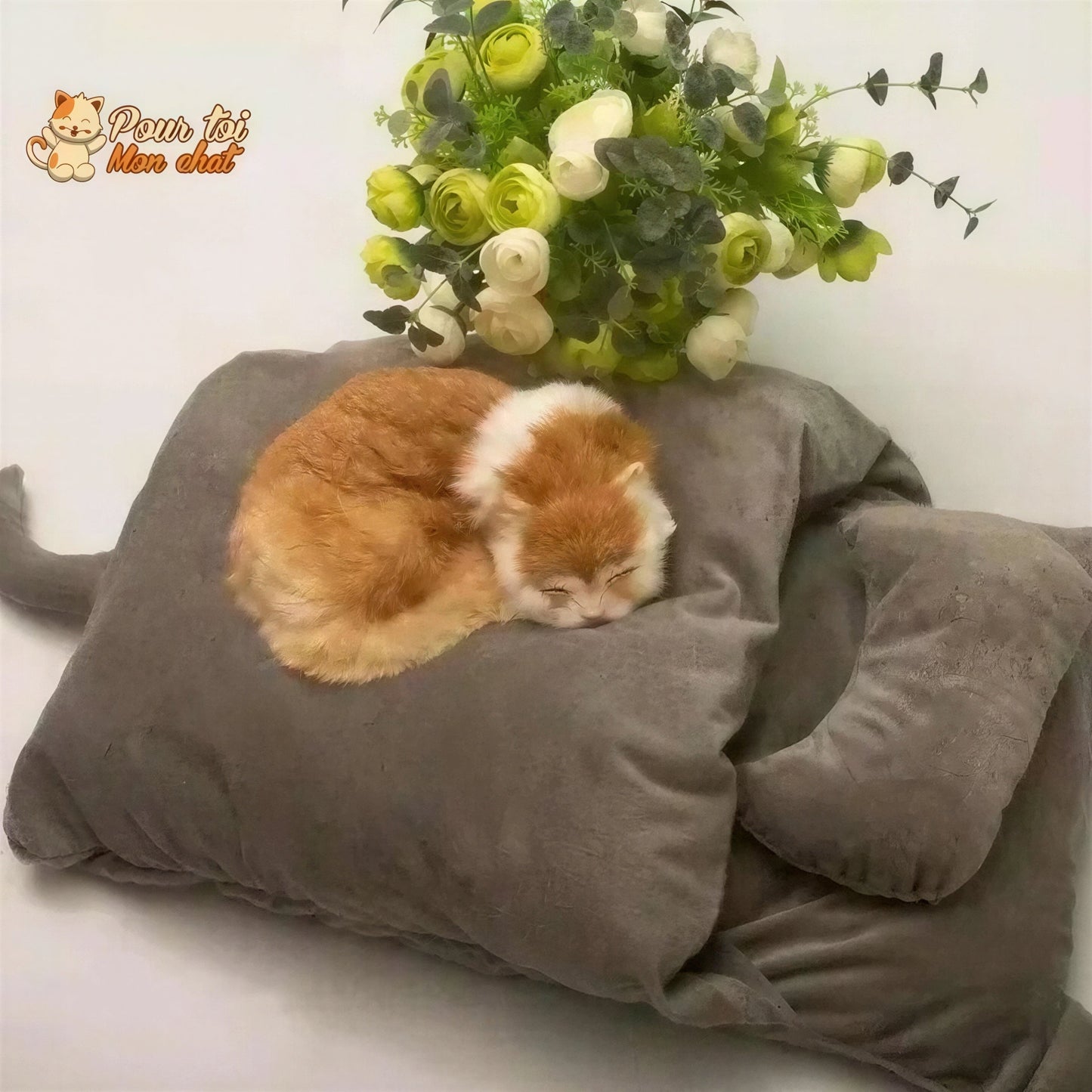 Lit de couchage tout doux - pour Chat - NITOUDOUX™ Pour toi Mon chat