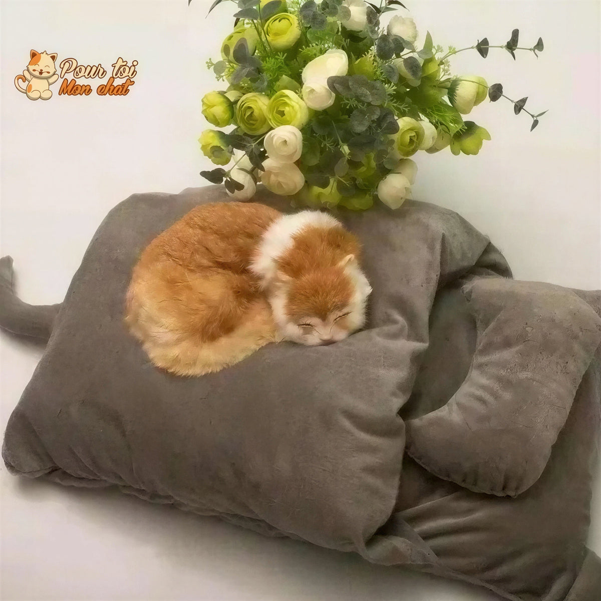 Lit de couchage tout doux - pour Chat - NITOUDOUX™ Pour toi Mon chat