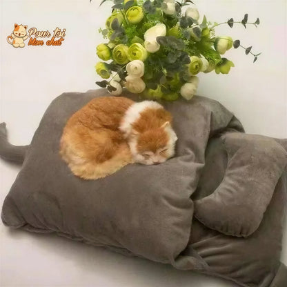 Lit de couchage tout doux - pour Chat - NITOUDOUX™ Pour toi Mon chat