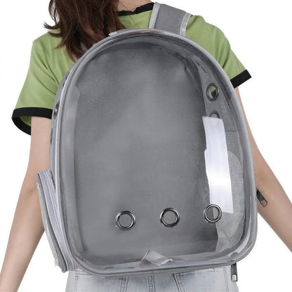Sac à dos de transport pour chat avec hublot transparent Pour toi Mon chat
