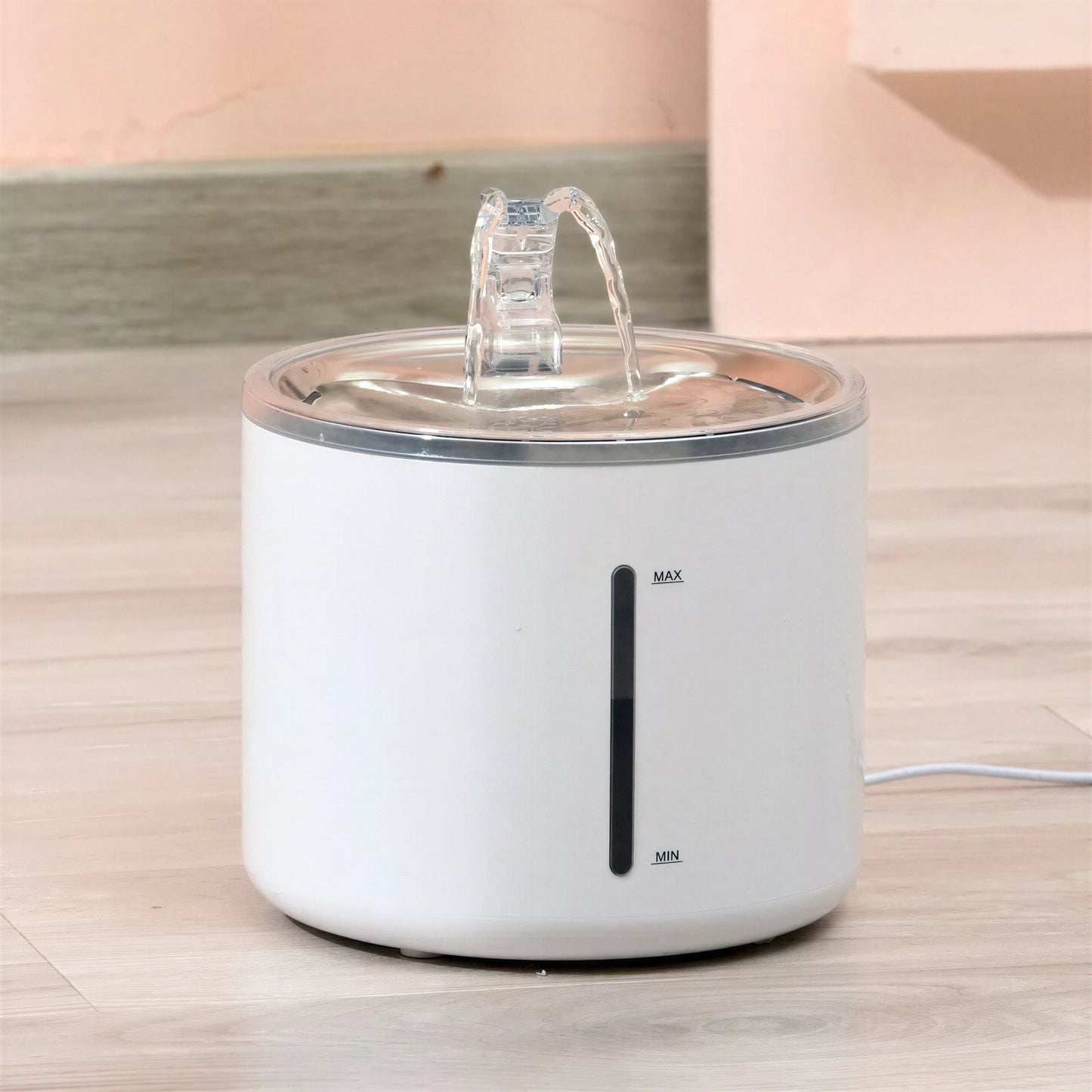 Fontaine automatique en acier inoxydable pour chat Pour toi Mon chat