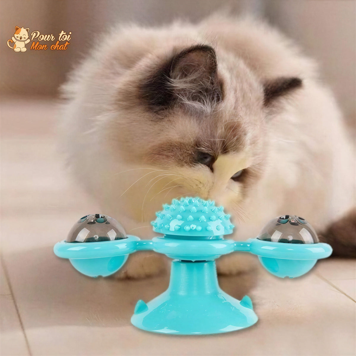 Jeu Mobile Tournant - Toupie'Cat™ Pour toi Mon chat