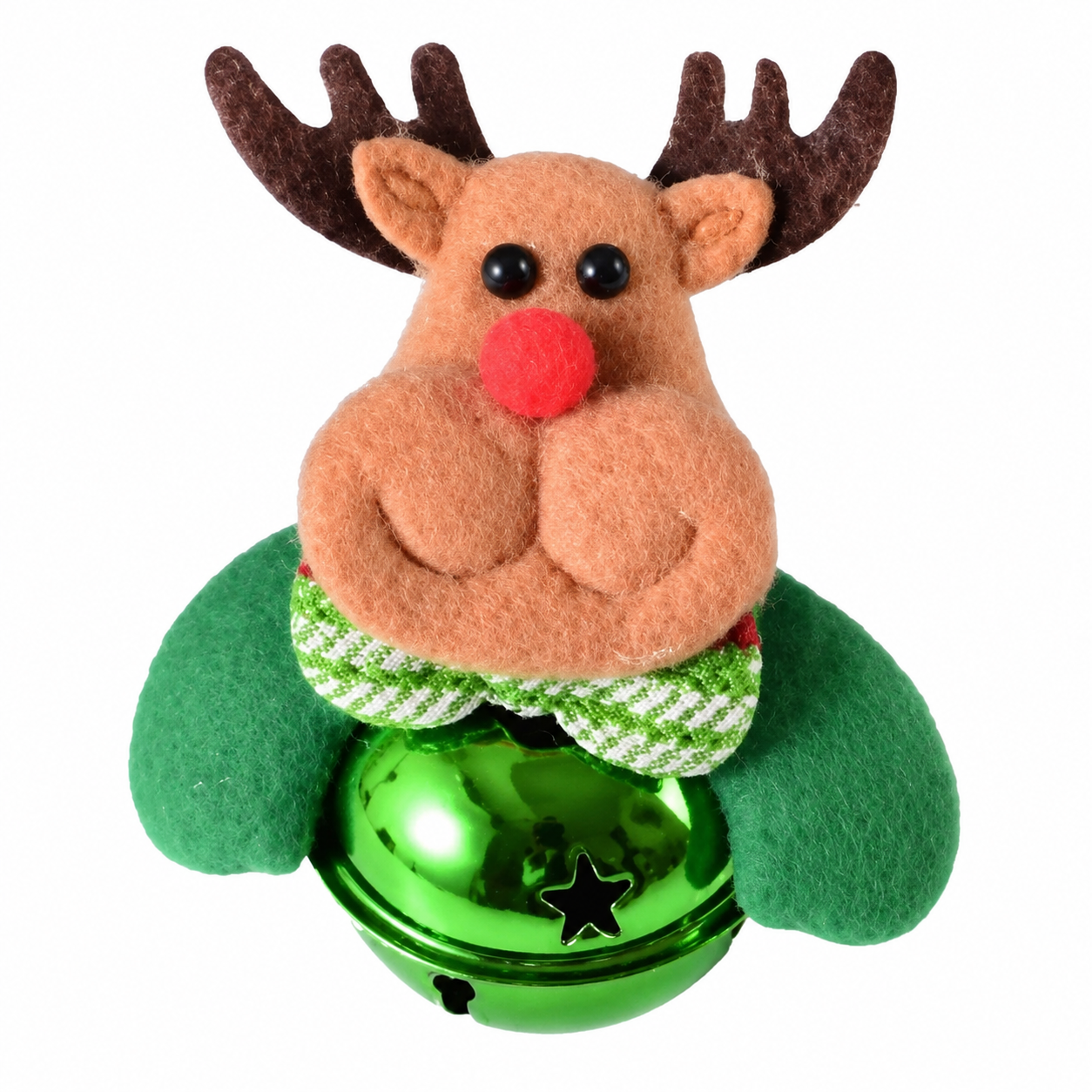 Noël Jouets en Peluche, décors de Noël, Père Noël, Bonhomme de neige, Renne, Nounours, clochette, grelot, poupées - Pour Chat - GrelotNoëlChat™ Pour toi Mon chat
