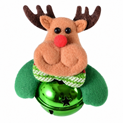 Noël Jouets en Peluche, décors de Noël, Père Noël, Bonhomme de neige, Renne, Nounours, clochette, grelot, poupées - Pour Chat - GrelotNoëlChat™ Pour toi Mon chat
