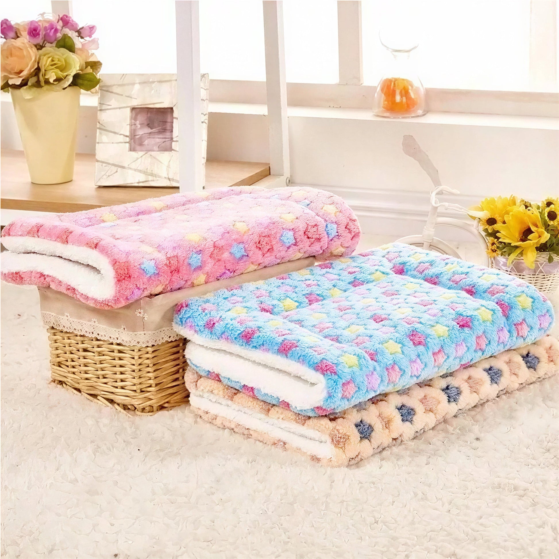 Tapis de couchage épais pour chat - TapisDoux4Cat™ Pour toi Mon chat